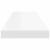 Raft de perete suspendat, alb, 80x23,5x3,8 cm, MDF GartenMobel Dekor