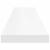 Raft de perete suspendat, alb, 120x23,5x3,8 cm, MDF GartenMobel Dekor