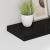 Raft de perete suspendat, negru, 50x23x3,8 cm, MDF GartenMobel Dekor