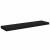 Raft de perete suspendat, negru, 90x23,5x3,8 cm, MDF GartenMobel Dekor