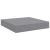Raft de perete suspendat, gri, 23x23,5x3,8 cm, MDF GartenMobel Dekor