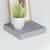 Rafturi de perete suspendate, 2 buc., gri, 23x23,5x3,8 cm, MDF GartenMobel Dekor