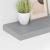 Rafturi de perete suspendate, 2 buc., gri, 50x23x3,8 cm, MDF GartenMobel Dekor