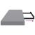 Raft de perete suspendat, gri, 90x23,5x3,8 cm, MDF GartenMobel Dekor