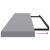 Rafturi de perete suspendate, 2 buc., gri, 120x23,5x3,8 cm, MDF GartenMobel Dekor