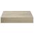 Rafturi perete suspendate, 2 buc., stejar, 23x23,5x3,8 cm, MDF GartenMobel Dekor