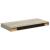 Raft de perete suspendat, stejar, 50x23x3,8 cm, MDF GartenMobel Dekor