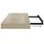 Raft de perete suspendat, stejar, 60x23,5x3,8 cm, MDF GartenMobel Dekor