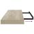 Raft de perete suspendat, stejar, 80x23,5x3,8 cm, MDF GartenMobel Dekor