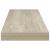 Rafturi de perete suspendate 2 buc., stejar, 80x23,5x3,8 cm MDF GartenMobel Dekor