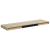 Rafturi de perete suspendate 4 buc., stejar, 80x23,5x3,8 cm MDF GartenMobel Dekor