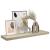Raft de perete suspendat, stejar, 90x23,5x3,8 cm, MDF GartenMobel Dekor