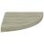 Rafturi colț suspendate, 4 buc., stejar, 35x35x3,8 cm, MDF GartenMobel Dekor