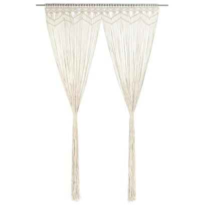 Perdea macrame, 140 x 240 cm, bumbac GartenMobel Dekor