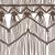 Perdea macrame, gri taupe,140 x 240 cm, bumbac GartenMobel Dekor