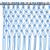 Perdea macrame, albastru, 140 x 240 cm, bumbac GartenMobel Dekor
