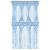 Perdea macrame, albastru, 140 x 240 cm, bumbac GartenMobel Dekor