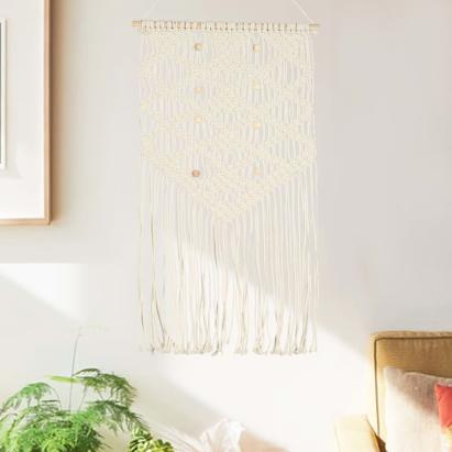 Cuier de perete Macrame, 40x80, bumbac GartenMobel Dekor