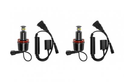 Lămpi LED albe potrivite pentru ochii de înger fabricați H8 40W CREE Performance AutoTuning