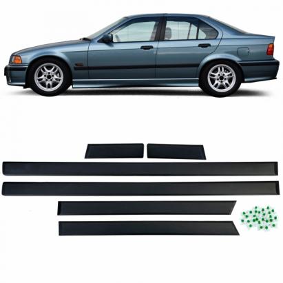 Set de 6 bucăți de trim pentru mânerele ușilor, potrivit pentru BMW Seria 3 E36 Sedan Touring M 90-99 Performance AutoTuning