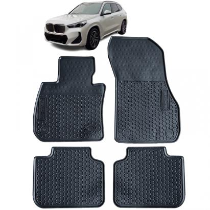Set Premium de Covorase din Cauciuc Negru pentru BMW X1 U11 din anul 2022 Performance AutoTuning