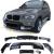 Set de caroserie performant, kit complet, față și spate, negru lucios, potrivit pentru BMW X5 E70 07-10 Performance AutoTuning
