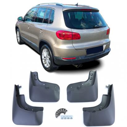 Set de apărători de noroi față și spate negre, potrivit pentru VW Tiguan 1 5N 07-18 Performance AutoTuning