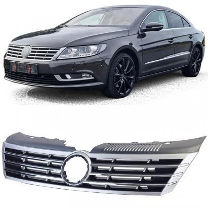 Grilă radiator negru crom potrivită pentru VW CC 2012-2017 Performance AutoTuning