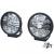 Set de 2 piese HELLA VALUEFIT Faruri auxiliare cu LED pentru faza lungă Black Blade 9˝ Rotund Legale Performance AutoTuning