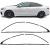 Set de garnituri Shadow Line lucios negru, potrivit pentru BMW Seria 2 F44 Gran Coupe Performance AutoTuning