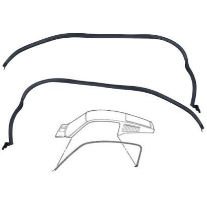 Etanșare margine acoperiș fereastră laterală potrivită pentru Ford Mustang 64-66 Fastback Performance AutoTuning