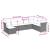 Set mobilier de grădină cu perne, 8 piese, negru, poliratan GartenMobel Dekor