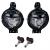 Faruri de ceata cu lumini de zi Set Black Smoke potrivit pentru Mini R60 R61 2010-2016 Performance AutoTuning
