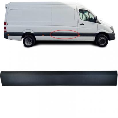 Fâșie de finisare pentru ușa glisantă pe partea dreaptă, potrivită pentru Mercedes Sprinter W906 2006-2018 L2 L3 L4 Performance AutoTuning