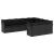 Set canapele de grădină cu perne, 10 piese, negru, poliratan GartenMobel Dekor