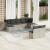 Set canapele de grădină cu perne, 9 piese gri deschis poliratan GartenMobel Dekor