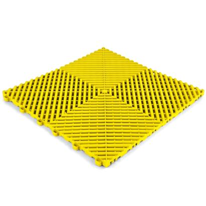 Placă de podea RAMROXX Performance pentru garaj, galbenă, 40x40cm Performance AutoTuning