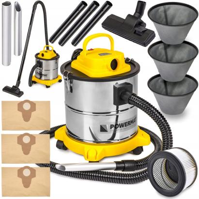 Powermat Aspirator industrial de cenușă 2 în 1 Powermat PM-ESP-2000