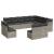 Set canapele de grădină cu perne, 12piese gri deschis poliratan GartenMobel Dekor
