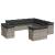 Set canapele de grădină cu perne, 13piese gri deschis poliratan GartenMobel Dekor