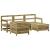 Set canapea de grădină, 5 piese, lemn de pin tratat GartenMobel Dekor