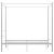 Cadru de pat cu baldachin, alb, 120x200 cm, metal GartenMobel Dekor