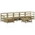 Set mobilier de grădină, 7 piese, lemn de pin tratat GartenMobel Dekor