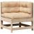 Set mobilier de grădină cu perne, 6 piese, lemn masiv de pin GartenMobel Dekor