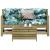 Set mobilier de grădină cu perne, 3 piese, lemn de pin tratat GartenMobel Dekor