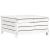 Set canapea de grădină, 4 piese, alb, lemn masiv de pin GartenMobel Dekor