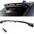 Spoiler spate de plafon Performance negru lucios, potrivit pentru BMW Seria 5 G31 Touring 2019-2025 Performance AutoTuning
