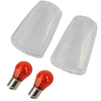 Lentile de semnalizare pentru motocicletă Pachet de lentile albe potrivite pentru Yamaha FZR FZ XJR XJ TDM 600 - 1300 Performance AutoTuning