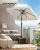 SONGMICS Umbrela de gradina cu manivela, UPF 50+, inclinare 30°, structura metalica, 300x200 cm, bej Household NewTrend