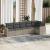 Set canapele de grădină cu perne, 6 piese gri deschis poliratan GartenMobel Dekor